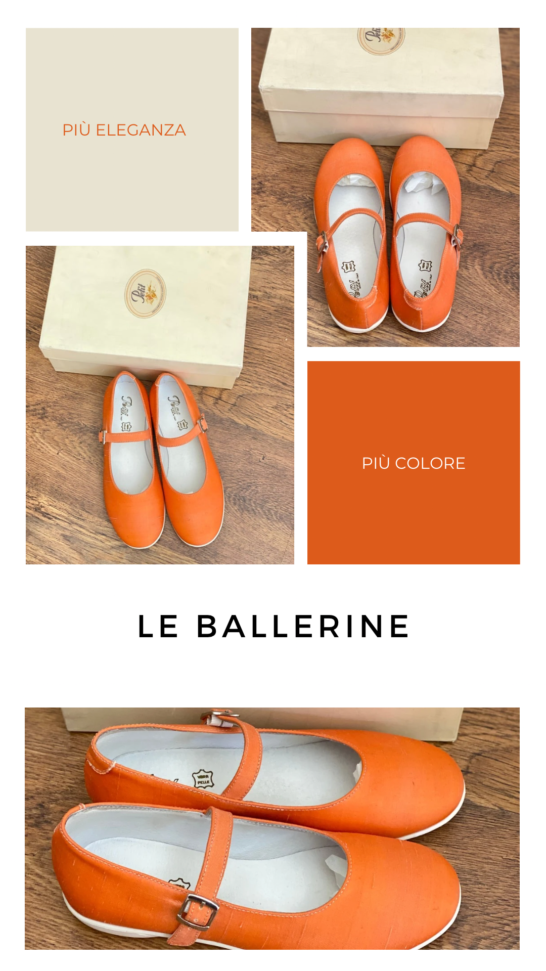 Scarpe Ballerina da Cerimonia color Salmone