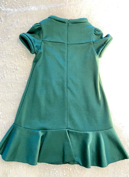 Vestito Elegante Verde per Bambina