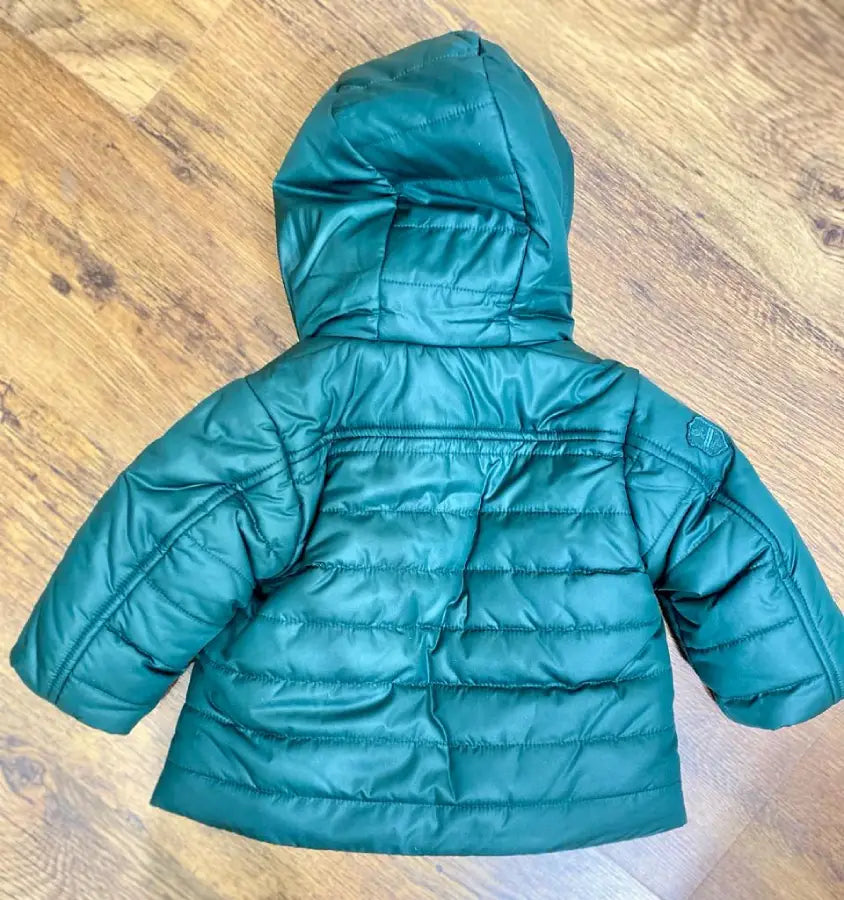 Piumino baby verde smeraldo in offerta