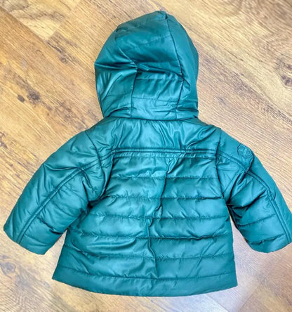 Piumino baby verde smeraldo in offerta