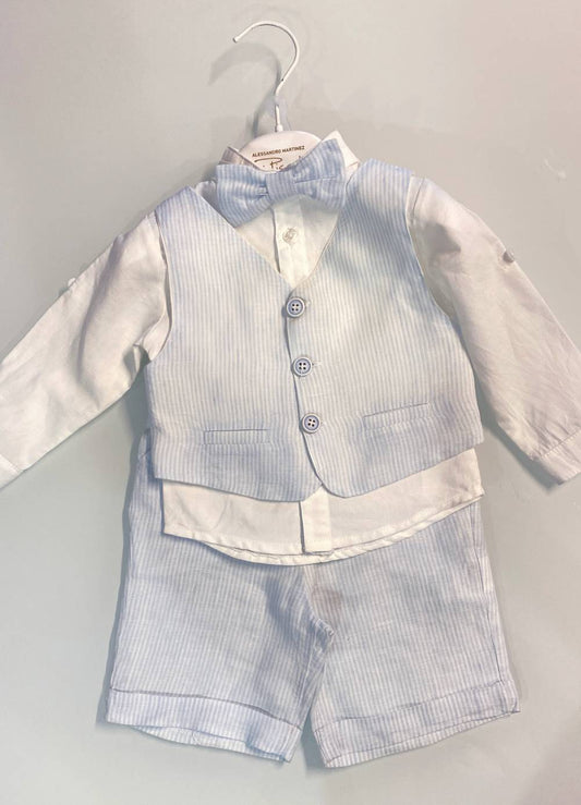 Vestito da Battesimo per bambino dai 3 ai 12 mesi